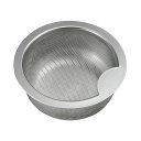 Belca(ベルカ)日本製排水口ゴミ受け流し用オールステンレス浅型ゴミカゴ135タイプ直径13.5x高さ5cmシルバーSUS304ステンレス食洗機OKSP-239E