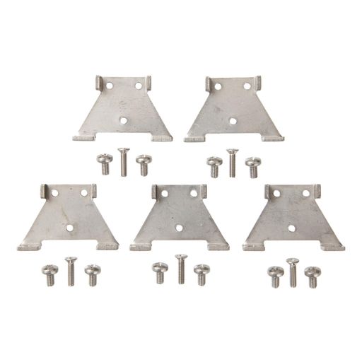 林電工(HayashiDenko)ミニチュア熱電対コネクター用パネルマウント金具34.6x25.4x9.4mm5個入りMPM-5P
