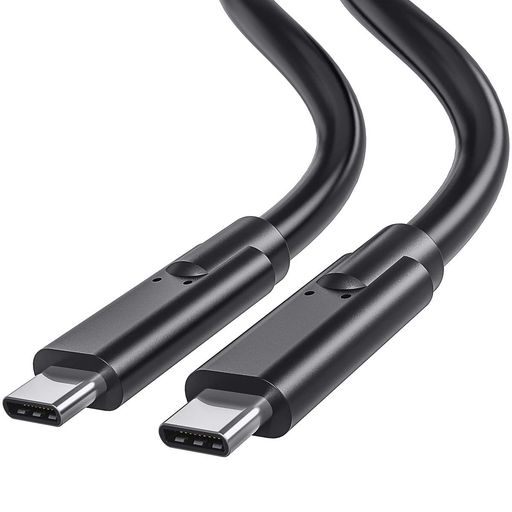 USBTypeCケーブルThunderbolt3ケーブル用Ancable5フィートTB3ケーブル100W充電20Gbpsデータ転送対応Type-CMacBook/USB-Cドッキングステーション対応
