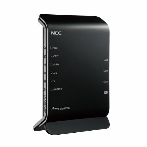 NEC11ac 대응 867+300Mbps 무선 LAN 라우터 PA-WG1200HP4