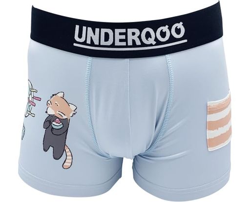 アイコニックなUNDERQQQロゴリブ デリケートエリアは快適な独立2パーツ仕様 サラッとした独自の滑らか生地 フィット感を追求した3パネル仕様 ホールド感のある4.5cm巾ウエストゴム