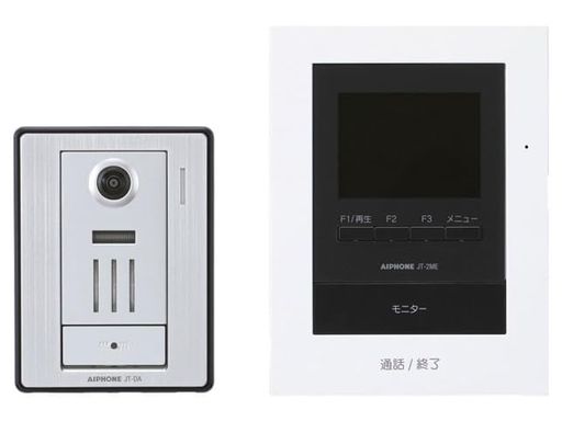 Rakuten - アイホンハンズフリーテレビドアホンセット(JT-DA、JT-2ME-T)録画機能付JTS-2AE-T