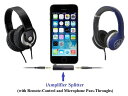 KOKKIAIAMPLIFIER+SPLITTER:ポータブルヘッドホンアンプ+スプリッター。IPHONE/IPAD/NOKIA/ANDROID/WINDOWSスマートフォン/タブレット/すべての音楽デバイスやその他デバイスに対応。