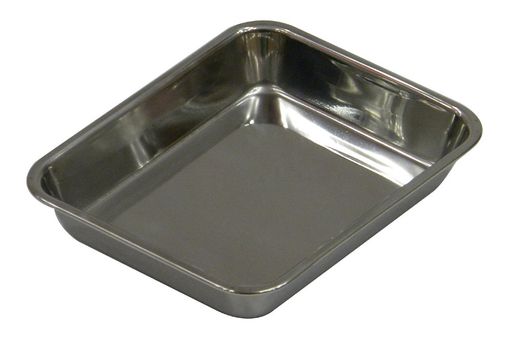 【業務用】パール金属(PEARLMETAL)18-8ステンレス製角バット手札型155x125mmH-7508