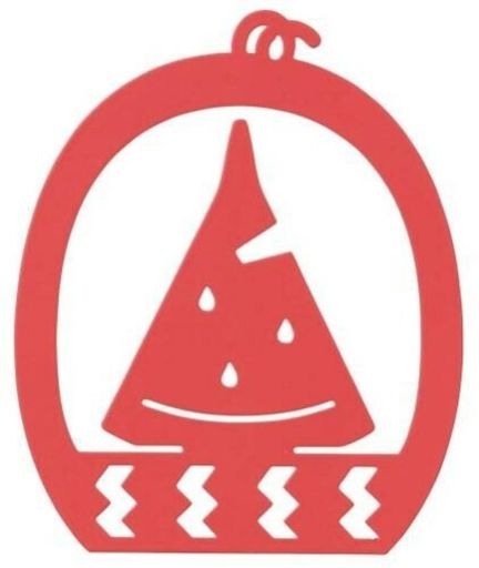 デコレコーポレーションポップアップ蚊遣りスイカサイズ:約W8D9.2H0.1SK-38832