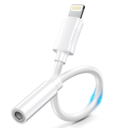 iPhone イヤホンジャック 変換アダプター 【2024アップグレード版】 Lightning - 3...