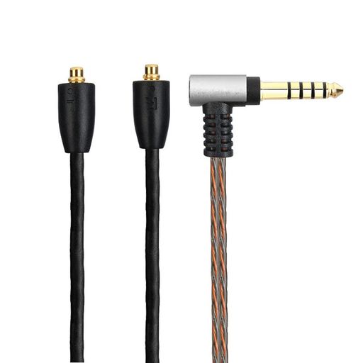 6N単結晶銅MMCX対応リケーブル【ブラック4.4mm5極バランス】ビバボSE215SE315SE425SE535SE846UE900W10W20W30W40W50W60HA-FX850HA-FX1100