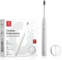 【歯科協会推薦】OcleanEndurance電動歯ブラシIPX7防水振動調節音波式リニアモーターUSBType-C充電式3時間急速充電壁掛けスタンド付属ホワイト