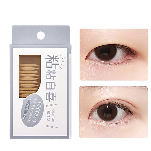 Gevlonecirlyメッシュ二重まぶたアイテープメッシュ二重テープばれないふたえテープ強力240枚透明自然..