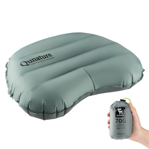 QUNATURE キャンプ 枕 コンパクト エアー枕 携帯枕 アウトドア 枕 ミニ枕 超軽量 7...