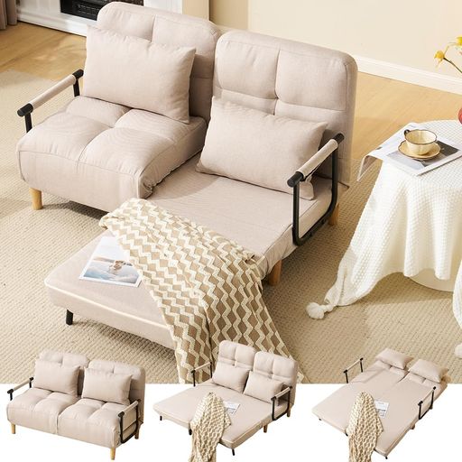 オーエスジェイ(OSJ)ソファーベッドソファベッド一人掛け北欧おしゃれカバーリングソファソファー2人掛けシンプルコンパクトリクライニング折りたたみ新生活一人暮らしリビング寝室来…