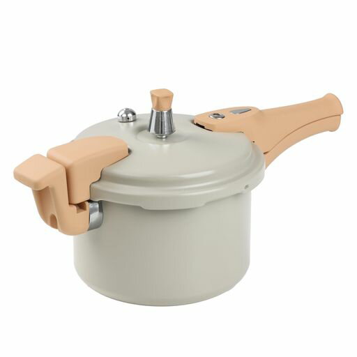 パール金属圧力鍋3.0L4合炊内面セラミックコーティング軽量軽いアルミ製IH対応ガス火対応スプルAZ-5649