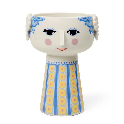 ビヨン・ヴィンブラッドBjornWiinblad花瓶EVAFlowerVaseエヴァフラワーベース(ライトブルー)56537H18.5cm北欧