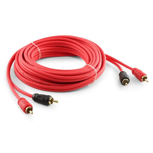 中道 RCA 無酸素銅 (OFC) ケーブル 2 オス - 2 オス オーディオ ステレオ サブウーファー補助コード ホームシアター HDTV アンプ Hi-Fi システム 車のスピーカー レシーバー用 (7 m)