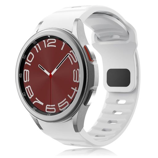 シリコンバンドコンパチブルSamsungGalaxyウォッチ7/6/5/4/FEバンド40mm44mm/GalaxyWatch6Classic43mm47mm/5Pro45mm/GalaxyWatch4Classic