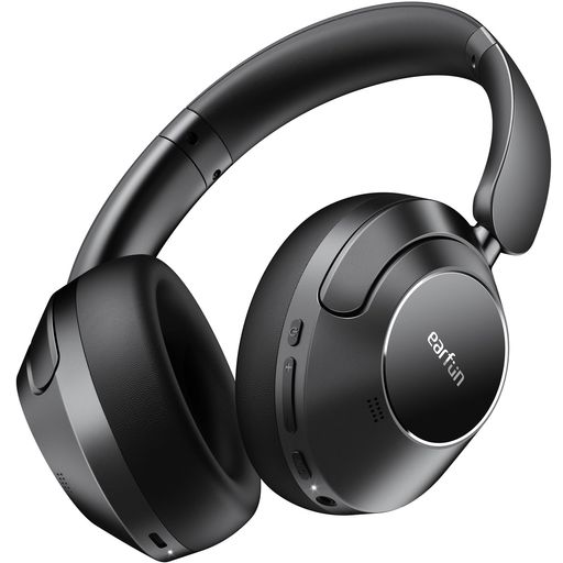 EarFun Wave Pro ワイヤレス ヘッドホンBluetooth 5.4LDAC対応アクティブノイズキャンセリングイヤホン【有線/無線