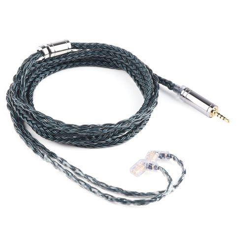 【2022新版】TRIPOWINZonie16コアー銀メッキケーブル&SPCHIFIイヤホンアップグレードケーブル(2.5mm-QDCMoss)