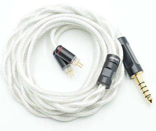 ��JSHiFi-Memory��2pin4.4mm�ꥱ���֥�2�ĥХ��Ʊ�������֥���å���ñ�뾽Ƽ��������CIEM2pin����ۥ󥢥åץ��졼�ɥ����֥�4.4mm����ե���򴹥����֥�(2pin4.4mm)