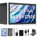 ANDROID14タブレット2025新登場タブレット10インチWI-FIモデル14GB+128GB+1TB拡張8コアCPUT6064GLTE通話+5G/2.4GWIFI8000MAHTYPE-C+1280*800IPS画面13MP+8MP
