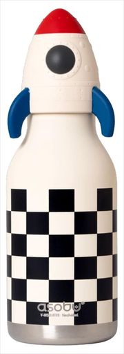 容量:460ml サイズ:φ7cmxH22cm 対象年齢:5歳以上 ステンレス鋼・シリコン・ポリプロピレン 食洗器不可