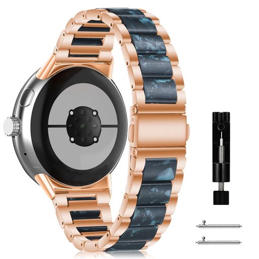 [ShinKin]バンドGooglePixelWatch345mm対応バンド時計バンド樹脂交換ベルトステンレス製金属バンド交換バンドストラップ替えバンドベルト交換用ベルトストラップ防錆耐久性のあるビジネス風