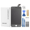 SZMIPHONE6PLUS修理交換用フロントパネルセットフロントパネル液晶パネル(スピーカー+フロントカメラ付き)修理パーツ工具付属ホームボタン付きません(6...