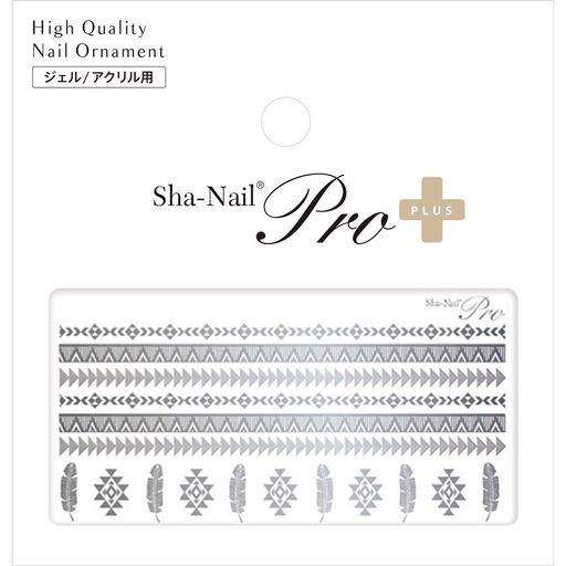 SHA-NAILPLUSネイティブモチーフシルバーネイルシール SHA-NAILPLUSネイティブモチーフシルバーネイルシール