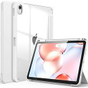 GREENLAWIPAD10世代ケースIPAD11世代ケース(A16)202210.9インチ耐衝撃オールラウンド保護防汚テクノロジー肌に優しいレザー透明アクリルバックパネル三つ折りスタンドケースペンオーガナイザー…