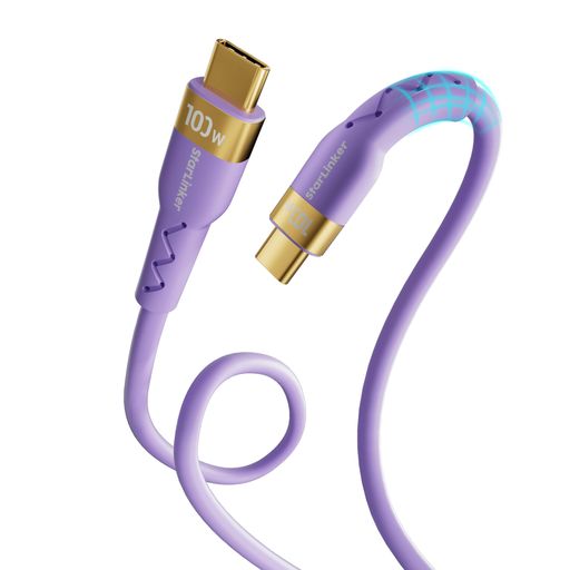 StarLinker���եȥ��ꥳ��TypeCtoC�����֥�2m��餫�ʼ꿨��100W����480Mbps�ǡ���ž��USBC?USBC���ݡ��Ȥ�Laptop/iPhone15/SamsungGalaxy/Lenovo�б�(��)
