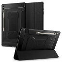 SPIGENGALAXYTABS10ULTRAケースカバーGALAXYTABS10/S9対応衝撃吸収耐衝撃スタンド落下衝撃吸収ラギッド・アーマープロACS06538(ブラック)