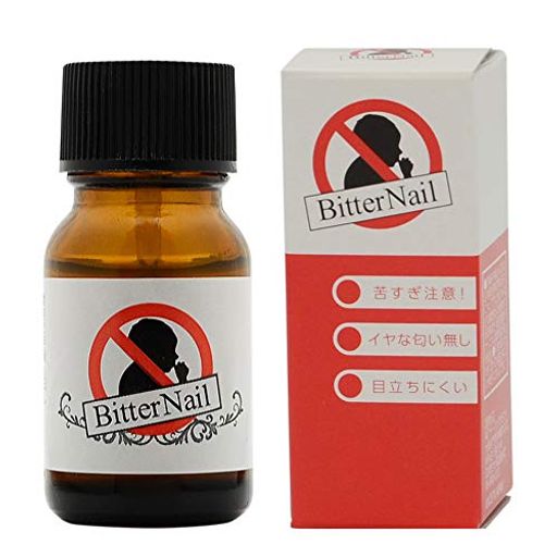ビターネイル10ml日本製イヤなニオイのしない指しゃぶり・爪噛み防止トップコート