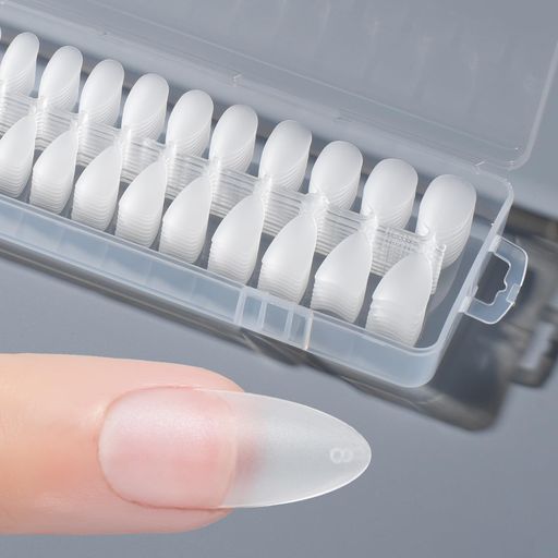 乐天商城 - IRIYULI ネイルチップ クリア 根元0.15mm 超薄 長さだしチップ 300枚大容量 サンディング済み 透明 ショート ロング つけ爪 自然なフィット感 ネイルパーツ付き 平爪と小さい爪に対応 自宅ネ…