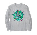ArtTeacherPaintBrushforartist美術の先生アーティスト画家のために長袖Tシャツ