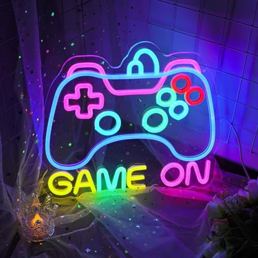 🎮【使用方法】: ゲームコントローラーをモチーフにしたLEDネオンサイン。このネオンライトの上に穴があり、お気に入りの場所に置くことができます。ネオンライトは、いつでも使える便利なスイッチとUSBケーブルが付いています。ネオンライトがあなたの生活を明るくしましょう。 🎮【使用場所】:このネオンライトは普通の電気を取って代わり、いい雰囲気を作り出し、家の装飾や壁のアートサインに適しており、バー、ゲームルーム、家として使用できます。部屋を照らして、絶対お客様から褒められます! 🎮【素材】:このゲームネオンサイン安全なアクリル素材でできています。破損、過熱、点滅の心配はありません。普通のガラス素材に比べて、より安全、より軽く、より明るく、最高だ!ネオンサインの色は純粋で、長期間使用しても明るさが低下することはありません。 🎮【調光機能】: このネオンサインは専用コントローラーで明るさを自由に調整可能。お好みの雰囲気作りに対応。