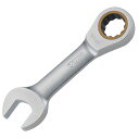 トップ(TOP)ショートラチェットコンビ対辺14mm本締め可能送り角度5°ショートタイプRCW-14S