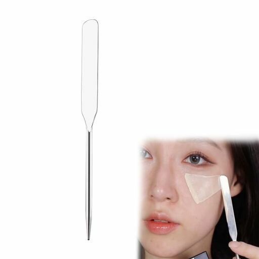 Coolloodaスパチュラ化粧品ツールコンシーラーステンレス鋼ファンデーションアイシャドウメタルメイクスパチュラ