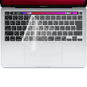 【JIS配列M2/M1チップモデル】NPUOLSMACBOOKPRO132022-2020発売A2338/A2289/A2251(TOUCHBAR搭載)、用キーボードカバー極薄TPU素材の使用極上透明度洗って何度でも抗黄変