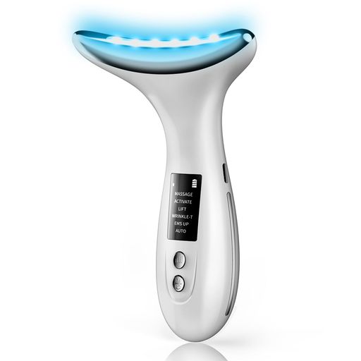 【2025年新進化】美顔器ems6モード4段階レベル光エステ超音波振動温感毛穴v顔ネックケア持ち上げイオン..
