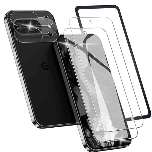 zbseeky Google Pixel 9用 ガラスフィルム 日本旭硝子AGC素材 ピクセル9 用 強化ガラス 保護フィルム 気泡防止 貼り付け簡単 指紋防止 撥油撥水 硬度9…