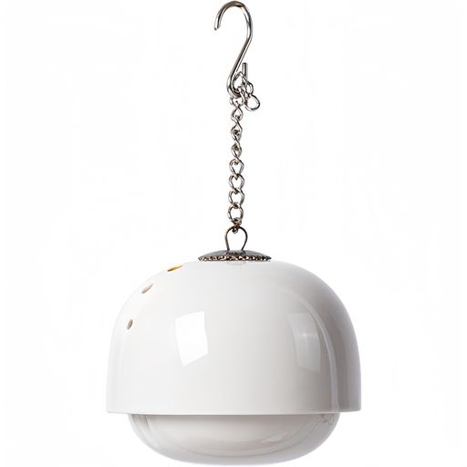 HannaFires陶器製吊り下げ式自動回転香炉–逆流お香立て室内インテリアヨガスタジオリラクゼーションバ..