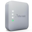 リモートID外付けPOTENSIC発信機軽量TYPE-C充電ドローン登録制度対応国土交通省対応モデルベルクロ付き技適認証済みATOMシリーズ100G以上のドローンに対応RID-916