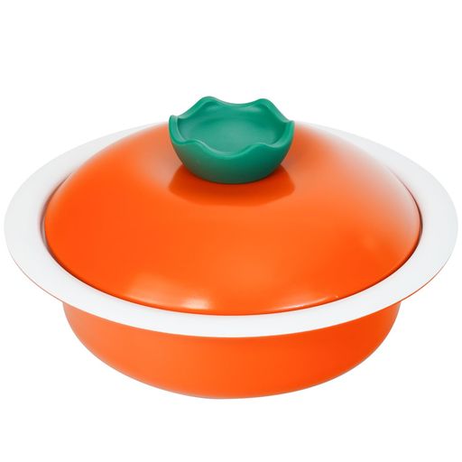 和平フレイズ卓上鍋20cmにんじんIH対応ガスセラミック加工ベジポRB-3223