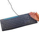 キーボードプロテクターLOGITECHMK200/260/270/275/K270/200/260用保護フィルムは超薄型高い透明感シリコン材质防水防塵抗菌耐磨静音極薄パソコンキーボードプロテクター