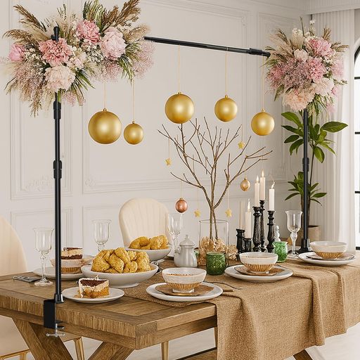 EMART背景スタンド卓上撮影スタンド180cmx240cmデスクマウントスタンド調節可能軽量持ち運び便利アルミ..