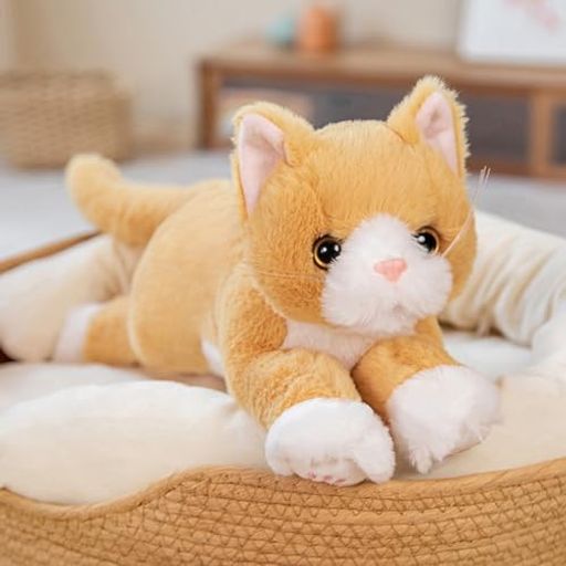 ふわふわ・もちもちの手触りとキュートな見た目で思わず抱きしめたくなるのぬいぐるみです。品質な素材を使用して耐久性、安全、長持ちする体験をお楽しみください。縫製を強化して、破損などの場合はありません。ご安心お使いください。 猫のぬいぐるみは可愛いだから、一目見ただけでそれが好きになります。 ぬいぐるみはお部屋やお店の飾りとしても、抱き枕としても、いろいろな場面でご利用いただけます。家のソファーに置いて、ソファーをきれいに飾り付けることができます。子供の寝室に置いても、おしゃれです。 特別な贈り物として大人気です。誕生日を迎える友達や、プレゼントを楽しみにしているお子さん、お孫さんへ。また、大好きな彼女にも素敵なプレゼントでサプライズ! 対象年齢:6歳以上。