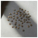 ネイルスタッズ50個セット3D立体かわいいメタルパーツリボン星月ハート花蝶結びネイルパーツ合金小さいネイルストーンデコパーツスタッズパーツDIY手芸ハンドメイドネイル用品(ゴールド)