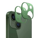 ANNHANTIPHONE13/IPHONE13MINIカメラカバー(2枚セット)金属製緑色スクラッチ防止指紋防止耐衝撃ケース