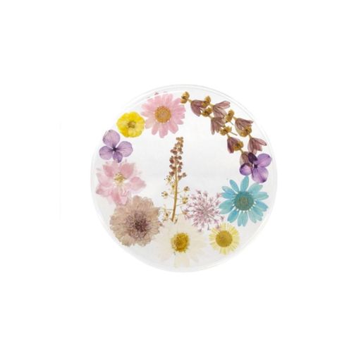 キーストーンボタニカル フラワーコースター BΦ10xH0.6cm KI015271ドライフラワー ...