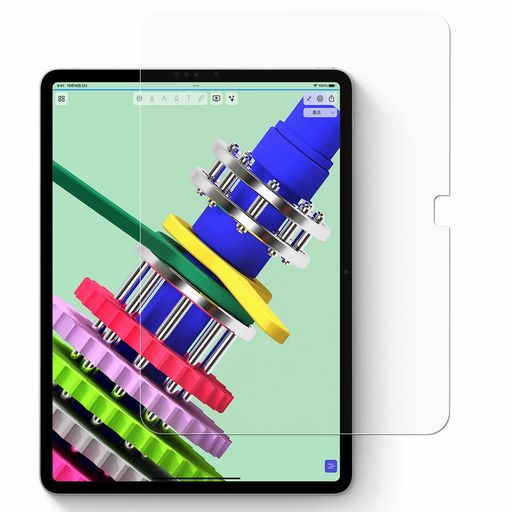 iPad(第10世代)202210.9インチ用の保護フィルム9H高硬度(ガラスフィルムと同等の高硬度)iPad10用のブルーライトカットフィルム