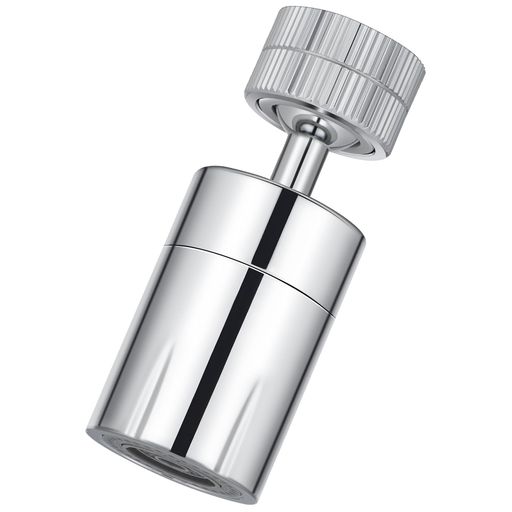 Rakuten - Yllnioos 水道 蛇口 シャワー 節水 泡沫器 首振り キッチン 蛇口シャワーヘッド 水栓 ノズル 先端 交換 (160度首振り・360度回転)